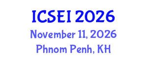 International Conference on Social Entrepreneurship and Innovation (ICSEI) November 11, 2026 - Phnom Penh, Cambodia