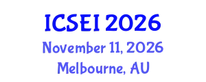 International Conference on Social Entrepreneurship and Innovation (ICSEI) November 11, 2026 - Melbourne, Australia