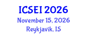 International Conference on Social Entrepreneurship and Innovation (ICSEI) November 15, 2026 - Reykjavik, Iceland