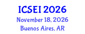 International Conference on Social Entrepreneurship and Innovation (ICSEI) November 18, 2026 - Buenos Aires, Argentina
