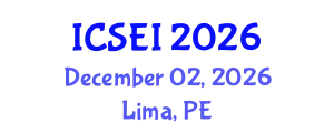 International Conference on Social Entrepreneurship and Innovation (ICSEI) December 02, 2026 - Lima, Peru