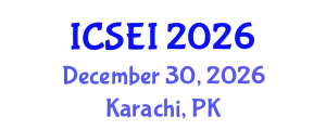 International Conference on Social Entrepreneurship and Innovation (ICSEI) December 30, 2026 - Karachi, Pakistan