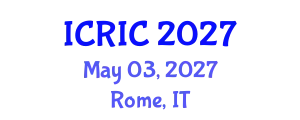 International Conference on Research, Innovation and Commercialisation (ICRIC) May 03, 2027 - Rome, Italy