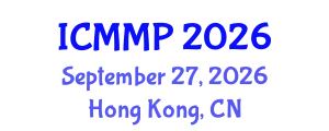 International Conference on Microstructure and Materials Properties (ICMMP) September 27, 2026 - Hong Kong, China