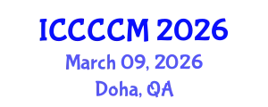 International Conference on Cross Cultural Competence and Management (ICCCCM) March 09, 2026 - Doha, Qatar