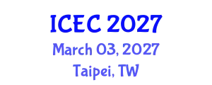 International Conference on Electronic Commerce (ICEC) March 03, 2027 - Taipei, Taiwan