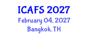 International Conference on Agroforestry and Food Security (ICAFS) February 04, 2027 - Bangkok, Thailand