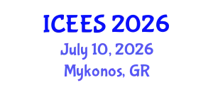 International Conference on Electrical Energy Systems (ICEES) July 10, 2026 - Mykonos, Greece