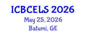 International Conference on Biotechnology, Chemical Engineering and Life Science (ICBCELS) May 25, 2026 - Batumi, Georgia