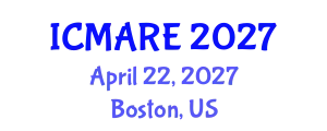 International Conference on Mechanical, Automobile and Robotics Engineering (ICMARE) April 22, 2027 - Boston, United States