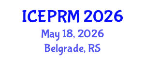 International Conference on Environmental Pollution, Restoration and Management (ICEPRM) May 18, 2026 - Belgrade, Serbia