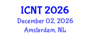 International Conference on Nanoscience and Technology (ICNT) December 02, 2026 - Amsterdam, Netherlands