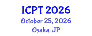 International Conference on Pharmaceuticals and Technologies (ICPT) October 25, 2026 - Osaka, Japan