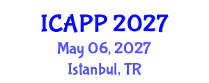 International Conference on Adolescent Psychiatry and Psychology (ICAPP) May 06, 2027 - Istanbul, Turkey