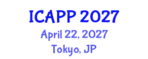 International Conference on Adolescent Psychiatry and Psychology (ICAPP) April 22, 2027 - Tokyo, Japan
