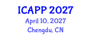 International Conference on Adolescent Psychiatry and Psychology (ICAPP) April 10, 2027 - Chengdu, China