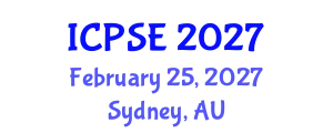 International Conference on Plasma Surface Engineering (ICPSE) February 25, 2027 - Sydney, Australia