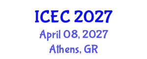 International Conference on Entertainment Computing (ICEC) April 08, 2027 - Athens, Greece