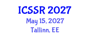 International Conference on Social Computing and Applications (ICSSR) May 15, 2027 - Tallinn, Estonia