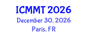 International Conference on Microscience Microscopy and Technology (ICMMT) December 30, 2026 - Paris, France