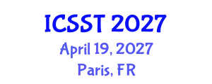 International Conference on Speech Science and Technology (ICSST) April 19, 2027 - Paris, France