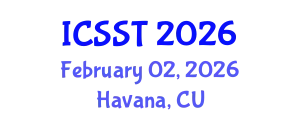 International Conference on Speech Science and Technology (ICSST) February 02, 2026 - Havana, Cuba