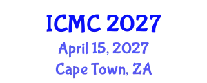 International Conference on Music and Consciousness (ICMC) April 15, 2027 - Cape Town, South Africa