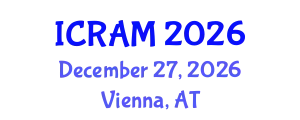 International Conference on Robotics, Automation and Mechatronics (ICRAM) December 27, 2026 - Vienna, Austria
