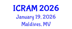 International Conference on Robotics, Automation and Mechatronics (ICRAM) January 19, 2026 - Maldives, Maldives