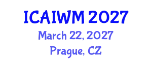 International Conference on Adaptive and Integrative Water Management (ICAIWM) March 22, 2027 - Prague, Czechia