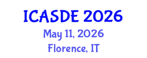 International Conference on Aircraft Structural Design Engineering (ICASDE) May 11, 2026 - Florence, Italy