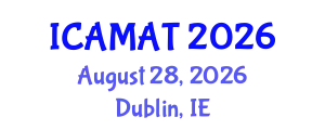 International Conference on Applied Mathematics and Approximation Theory (ICAMAT) August 28, 2026 - Dublin, Ireland