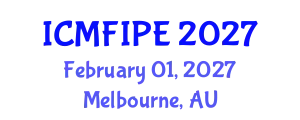 International Conference on Multiphase Flow in Industrial Plant Engineering (ICMFIPE) February 01, 2027 - Melbourne, Australia