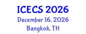 International Conference on Engineering and Computer Science (ICECS) December 16, 2026 - Bangkok, Thailand