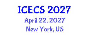 International Conference on Engineering and Computer Science (ICECS) April 22, 2027 - New York, United States