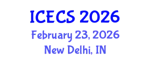 International Conference on Engineering and Computer Science (ICECS) February 23, 2026 - New Delhi, India