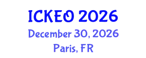 International Conference on Knowledge Engineering and Ontology (ICKEO) December 30, 2026 - Paris, France