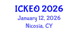 International Conference on Knowledge Engineering and Ontology (ICKEO) January 12, 2026 - Nicosia, Cyprus