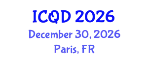 International Conference on Quantum Dots (ICQD) December 30, 2026 - Paris, France