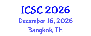 International Conference on Smart Cities (ICSC) December 16, 2026 - Bangkok, Thailand