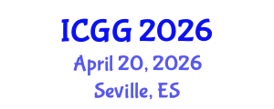 International Conference on Gas Geochemistry (ICGG) April 20, 2026 - Seville, Spain