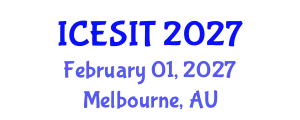 International Conference on Embedded Systems and Intelligent Technology (ICESIT) February 01, 2027 - Melbourne, Australia