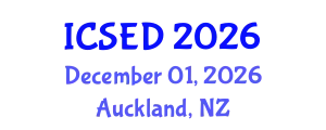 International Conference on Software Engineering and Design (ICSED) December 01, 2026 - Auckland, New Zealand