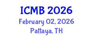 International Conference on Marine Biology (ICMB) February 02, 2026 - Pattaya, Thailand