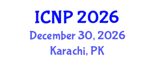 International Conference on Natural Products (ICNP) December 30, 2026 - Karachi, Pakistan