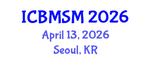 International Conference on Bridge Maintenance, Safety and Management (ICBMSM) April 13, 2026 - Seoul, Republic of Korea
