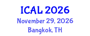 International Conference on Applied Linguistics (ICAL) November 29, 2026 - Bangkok, Thailand