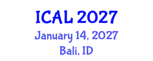 International Conference on Applied Linguistics (ICAL) January 14, 2027 - Bali, Indonesia