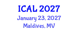 International Conference on Applied Linguistics (ICAL) January 23, 2027 - Maldives, Maldives