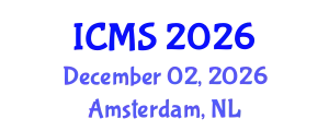 International Conference on Marketing Studies (ICMS) December 02, 2026 - Amsterdam, Netherlands
